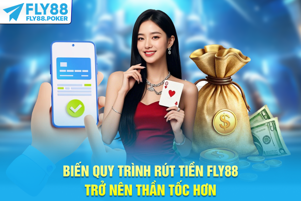 Rút Tiền FLY88 - Cơ Chế Minh Bạch Và Thanh Toán 100% 6 Biến quy trình rút tiền FLY88 trở nên thần tốc hơn